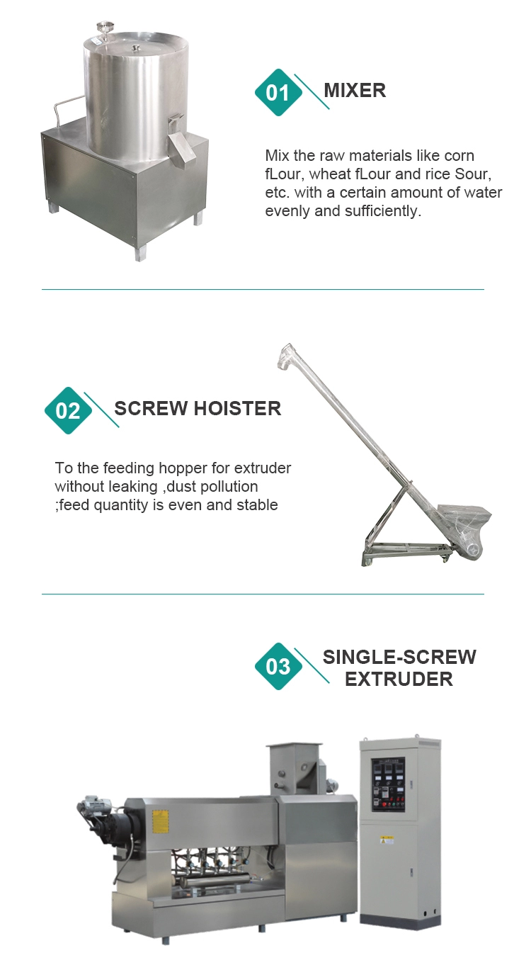 Various shapes pet treats extruder machine dog chews dog snack food processing line